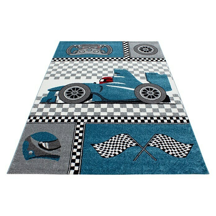 Kinderteppich Kids 0460 (Blau, 290 x 200 cm, 100 % Polypropylen) | BAUHAUS