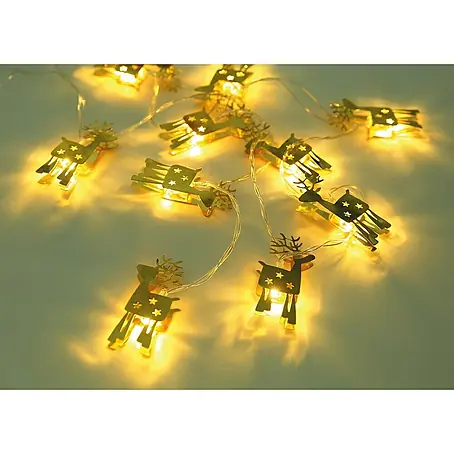 LED-Lichterkette Rentier
