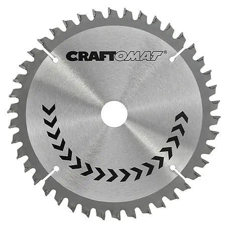 Craftomat Disco de sierra HM Aluminio