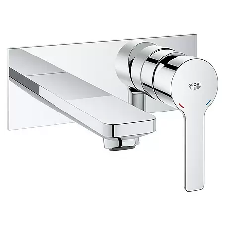 Grohe Lineare Wand-Waschtischarmatur