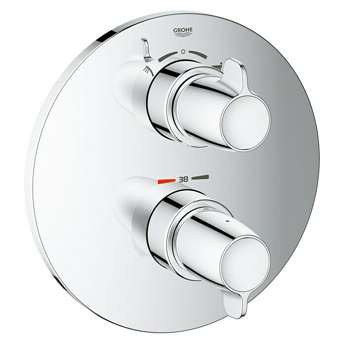 Grohe Grohtherm Special UP-ThermostatarmaturChrom, Glänzend Diagonal View