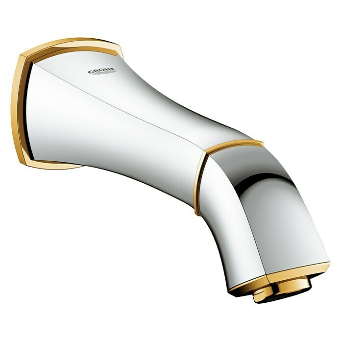 Grohe Grandera WanneneinlaufChrom/Gold, Glänzend Diagonal View