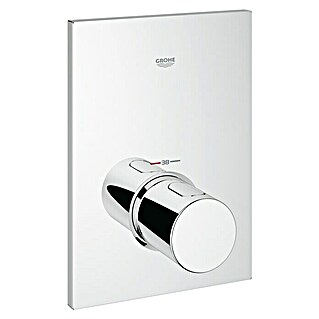 Grohe UP-Thermostatarmatur Grohtherm F (Mit 1 Absperrventil, Chrom, Glänzend)