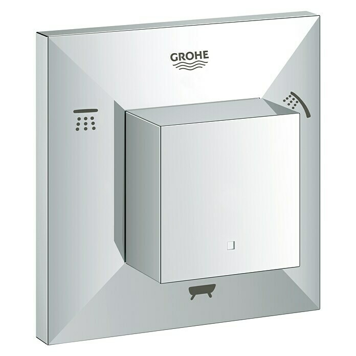 Grohe Allure Brilliant UP-BrausearmaturChrom, Glänzend Diagonal View