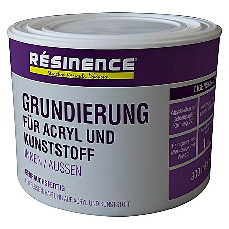 Résinence Color Grundierung für Acryl und Kunststoff (300 ml)