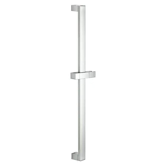 Grohe Euphoria Cube Brausestange - Höhe: 60 cm, Chrom - Duschstange aus poliertem Chrom mit Halterungen und verstellbarem Duschkopfhalter. Perfekt für moderne Badezimmer.