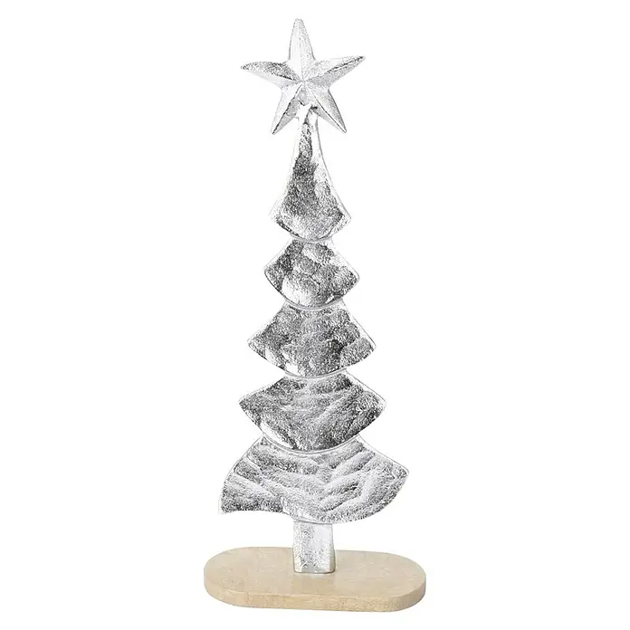 Cortenstaal Kerstboom 50x38cm - Handgemaakte Kerstdecoratie – Kensoor