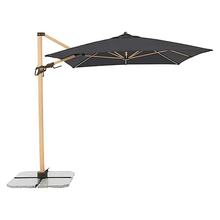 Doppler Alu Wood Ampelschirm AX Ultra