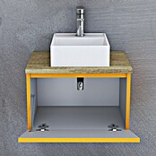 Artysan Conjunto de mueble de baño Buda (Ancho: 50 cm, Mostaza, Mate) | BAUHAUS