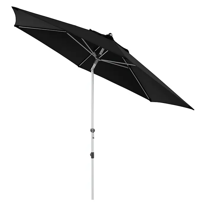 Doppler Expert Marktschirm rund Auto TiltSchwarz, Durchmesser Bespannung: 320 cm