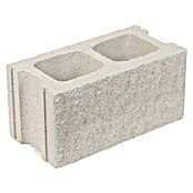 BHS Mallorca Bloque de hormigón poroso split (40 x 20 x 20 cm, Crema, Hormigón) | BAUHAUS