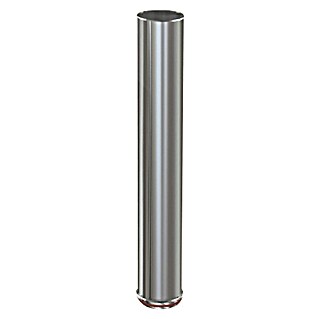 Practic Tubo para estufa pared simple (Ø x L: 150 mm x 50 cm, Inox)