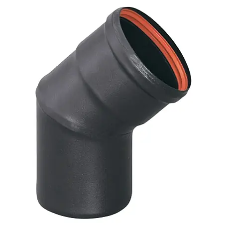 Practic  Codo para tubos estufa de pellets
