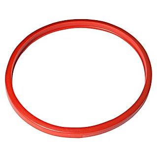 Practic Junta de repuesto (Diámetro: 125 mm, Silicona, Rojo)