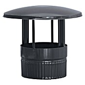 Practic Sombrerete antilluvia (Diámetro: 120 mm, Negro brillo) | BAUHAUS