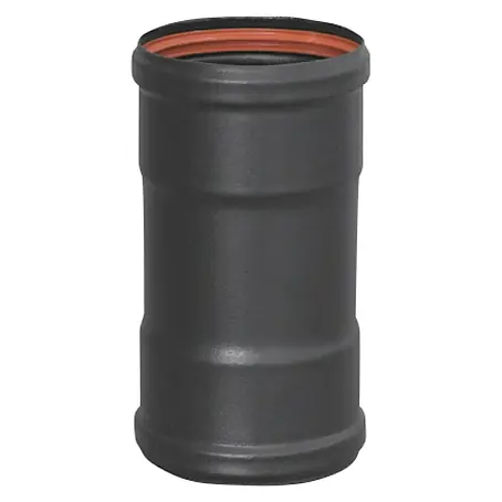 Practic  Manguito de unión para tubos H-H para estufa de pellets