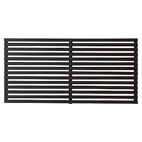 Plus Sichtschutzelement Tokyo (180 x 90 cm, Holz, Schwarz)