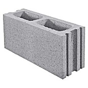 BHS Zaragoza Bloque de hormigón poroso (40 x 20 x 20 cm, Gris, Hormigón) | BAUHAUS