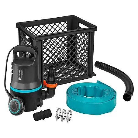 Gardena  Schmutzwasserpumpe 9000 Hochwasser-Set