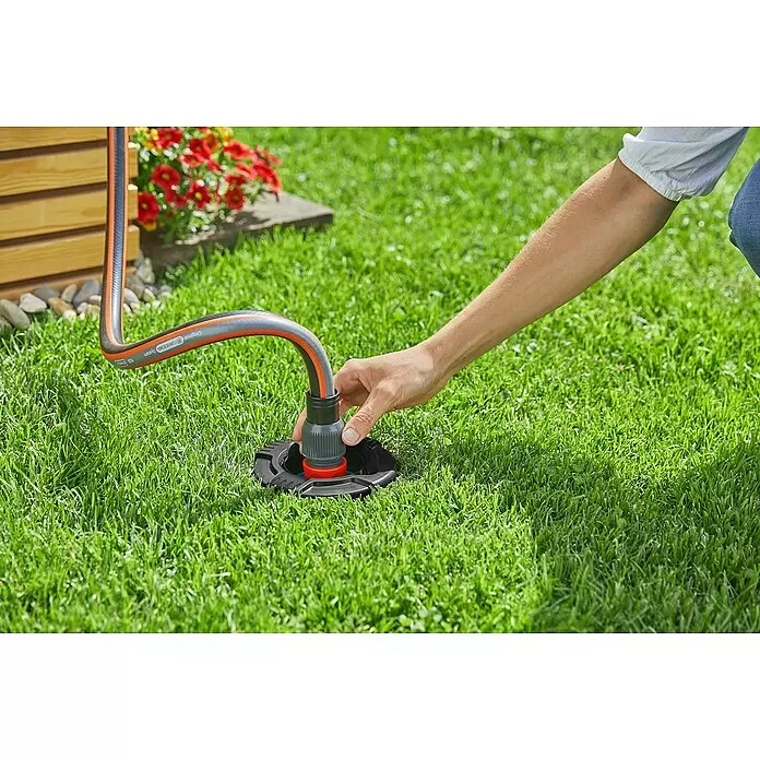 Gardena Sprinklersystem Anschlussdose - ¾″ - Anwendungsbeispiel