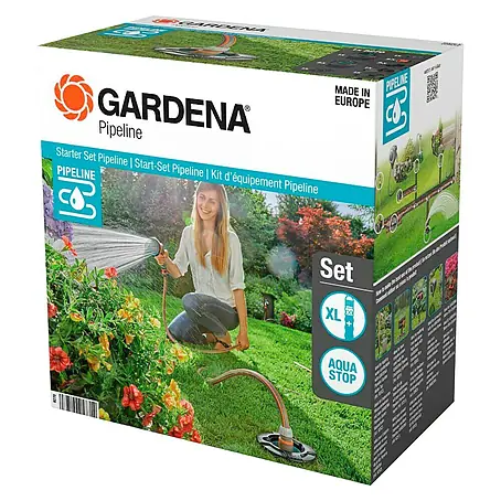 Gardena Sprinklersystem Bewässerungs-Set Pipeline Start-Set