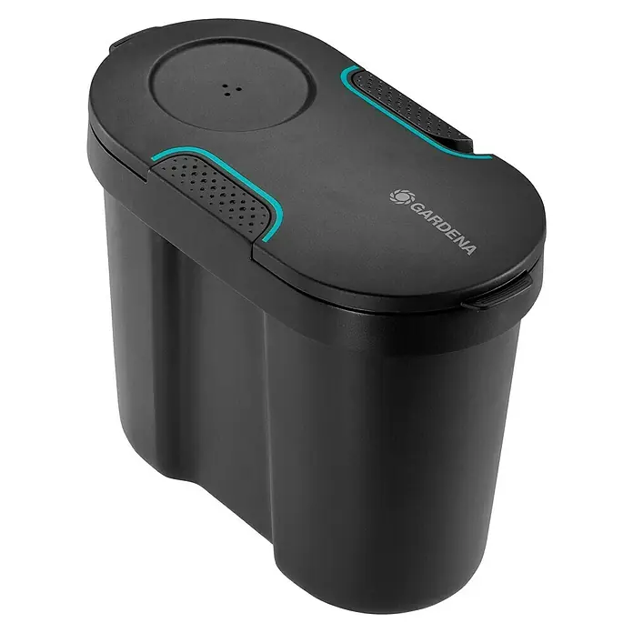 Gardena Micro-Drip Wasserspeicher AquaBloom - Fassungsvermögen: 10,5 l - Gardena Micro-Drip-System Basisgerät 2000: Zuverlässige Druckreduzierung und Filterung für den optimalen Betrieb Ihres Micro-Drip-Systems.