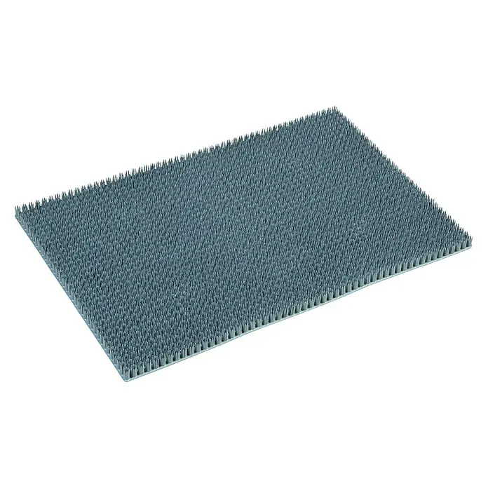 Astra Universalmatte Season - 40 x 60 cm, Grau, Material Nutzschicht: 100 % Polyethylen - Nahaufnahme einer Nagelmatte für Akupressur, die Entspannung und Schmerzlinderung durch Druck auf Akupunkturpunkte fördert.
