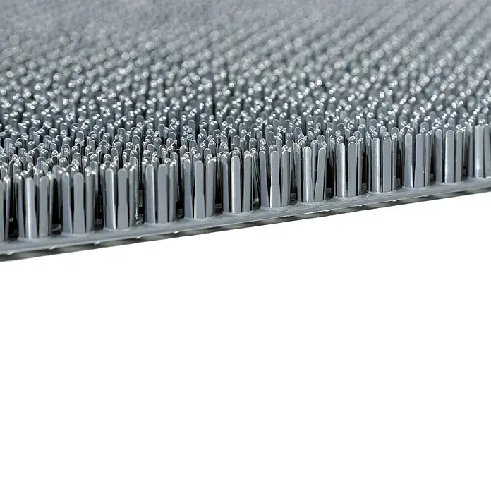 Astra Universalmatte Season - 40 x 60 cm, Grau, Material Nutzschicht: 100 % Polyethylen - Nahaufnahme einer grauen Nagelmatte für Akupressur, die Entspannung und Schmerzlinderung fördert.