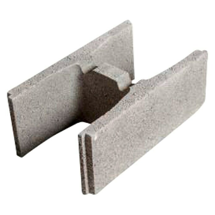 BHS Mallorca Bloque de hormigón poroso H (50 x 20 x 20 cm, Hormigón) | BAUHAUS
