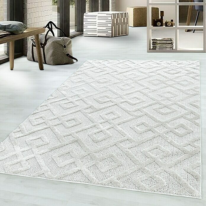 Hochflorteppich Pisa 4708 (Cream, 230 x 160 cm, 100% Polypropylen) | BAUHAUS