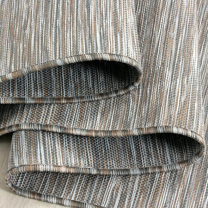 Flachgewebeteppich Mambo 2000Taupe, 150 x 80 cm, 100% Polypropylen Detail Shot