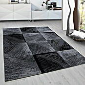 Kurzflorteppich Plus 8003 (Schwarz, 150 x 80 cm, 100% Polypropylen) | BAUHAUS