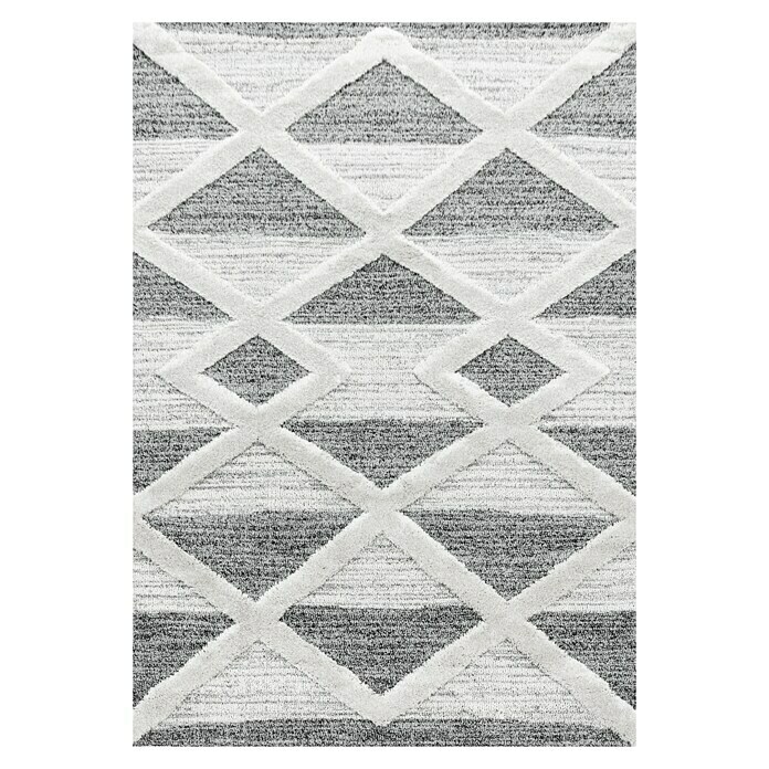 Hochflorteppich Pisa 4709 (Grau, 340 x 240 cm, 100% Polypropylen) | BAUHAUS