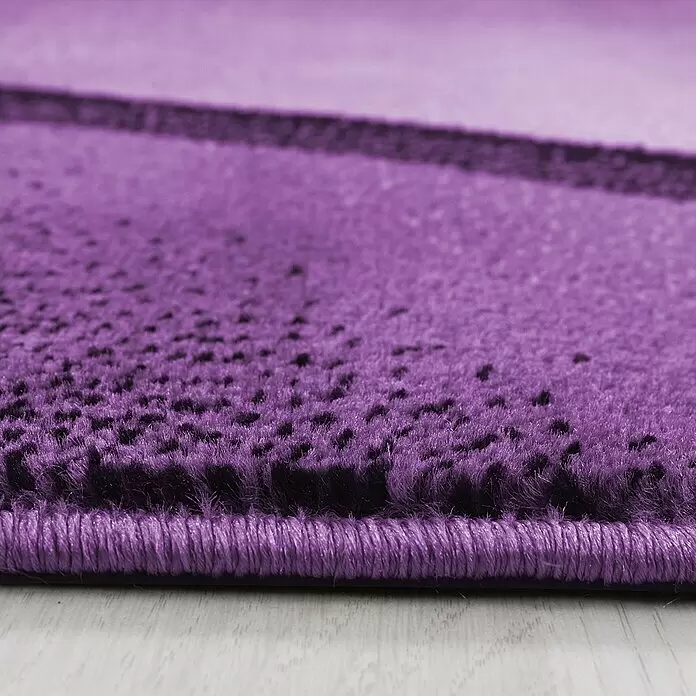 Kurzflorteppich Plus 8010 - Lila, 200 x 140 cm, 100 % Polypropylen - Detailaufnahme