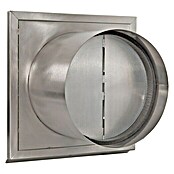 Nedco Gevelrooster Eco+ (Geborsteld RVS, b x h: 240 x 240 mm, Roestvrij staal, Luchtdoorlaat: 206 cm²) | BAUHAUS