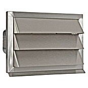 Nedco Gevelrooster Eco+ (Geborsteld RVS, b x h: 210 x 140 mm, Roestvrij staal, Luchtdoorlaat: 98 cm²) | BAUHAUS