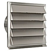 Nedco Gevelrooster Eco+ (Geborsteld RVS, b x h: 240 x 240 mm, Roestvrij staal, Luchtdoorlaat: 206 cm²) | BAUHAUS