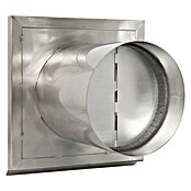 Nedco Gevelrooster Eco+ (Geborsteld RVS, b x h: 190 x 190 mm, Roestvrij staal, Luchtdoorlaat: 107 cm²) | BAUHAUS