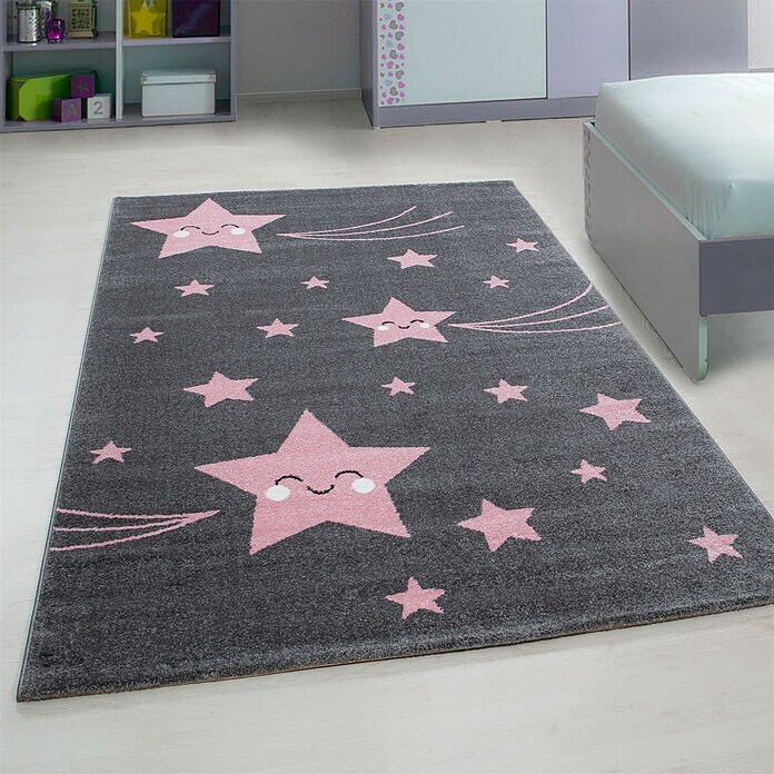 Kinderteppich Kids 0610 (Pink, 230 x 160 cm, 100% Polypropylen) | BAUHAUS