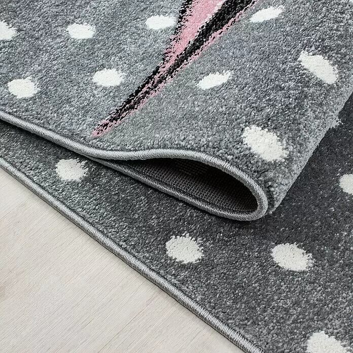Kinderteppich Kids 0590Pink, 230 x 160 cm, 100% Polypropylen