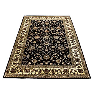 Kurzflorteppich Orient-Optik Marrakesh 0210 (Schwarz, 150 x 80 cm, 100% Polypropylen)