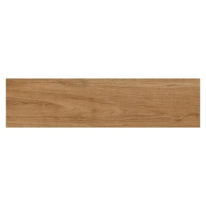 Atlas Concorde Solution Living Nature Feinsteinzeugfliese Whirl Natural - 22,5 x 90 cm, Hellbraun, Matt - Nahaufnahme einer eleganten Holzstruktur mit warmen Farbtönen, ideal für Bodenbeläge oder Wandverkleidungen. Harmonische Maserung im Fokus.
