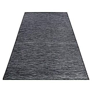 Flachgewebeteppich Mambo 2000 (Schwarz, 230 x 67 cm, 100% Polypropylen)