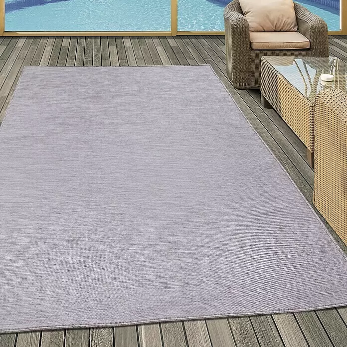 Outdoor-Teppich Mambo 2000 - Pink, 150 x 80 cm, 100 % Polypropylen - Stimmungsaufnahme