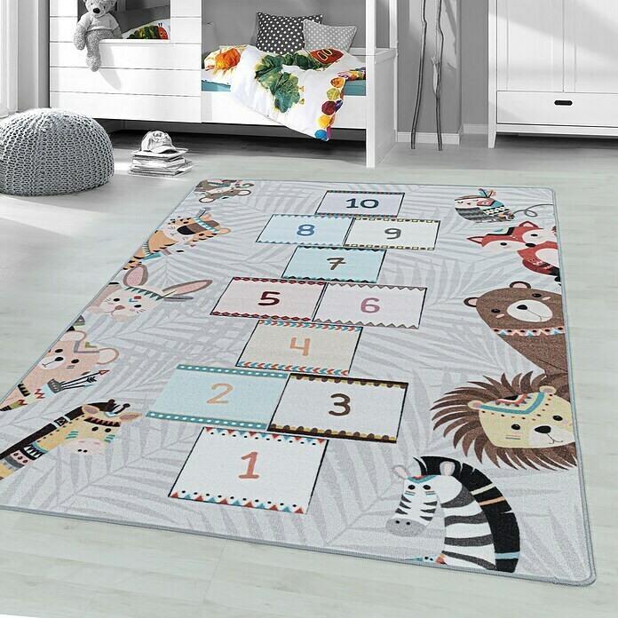 Kinderteppich Play 2903 (Grau, 120 x 80 cm, 100% Polyamide) | BAUHAUS