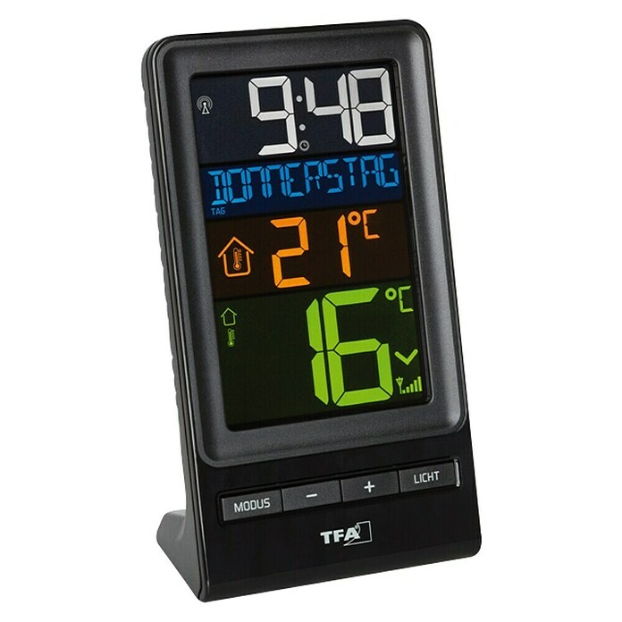 TFA Dostmann Funk-Thermometer Spira (Messbereich: -40 bis +60 °C)