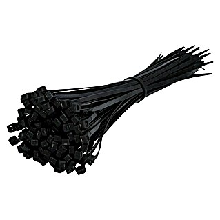 Voltomat Elektro vezice (Crne boje, D x Š: 100 x 2,5 mm, 100 Kom.)