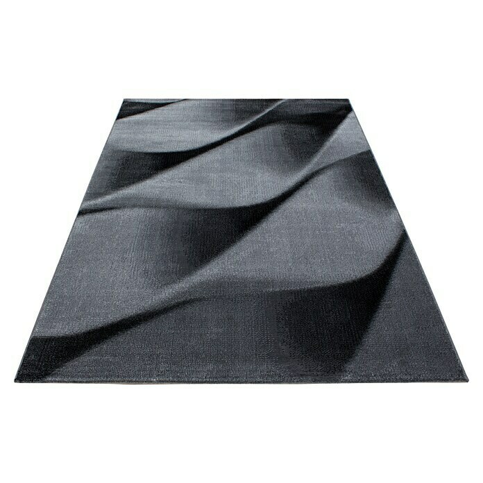 Kurzflorteppich Parma 9240 (Schwarz, 200 x 140 cm, 100 % Polypropylen) | BAUHAUS