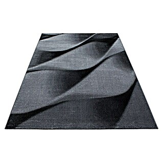 Kurzflorteppich Parma 9240 (Schwarz, 150 x 80 cm, 100% Polypropylen)