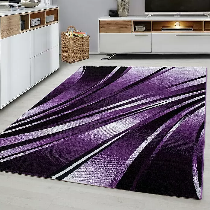 Kurzflorteppich Parma 9210Lila, 150 x 80 cm, 100% Polypropylen